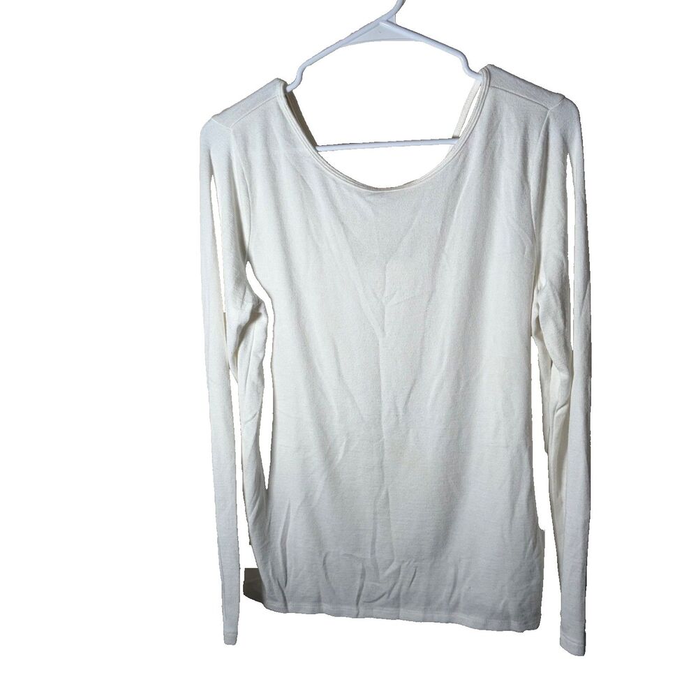 Gap T-Shirt Top Women's Medium Round Neck Long Sleeve Knit Shirt Casual